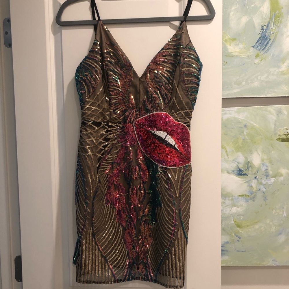 Fun sequin mini dress!